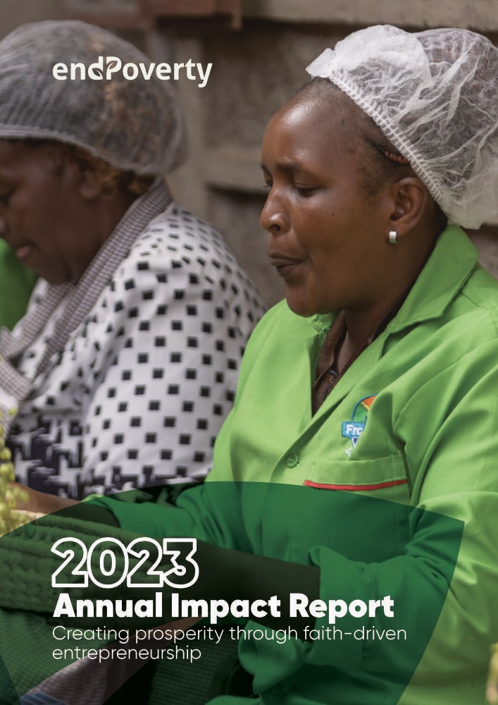 endPoverty 2023 Annual Impact Report Large